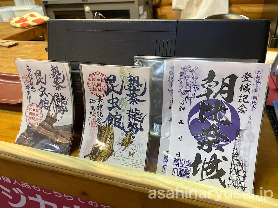 朝比奈城 御城印 御虫印